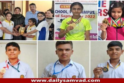 Sports News: इनोसेंट हार्ट्स के विद्यार्थियों ने जिला स्तरीय मुकाबलों में बटोरे ढेरों पदक
