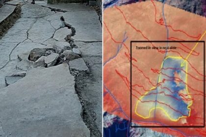 Joshimath Sinking: धंस रहा है जोशीमठ, ISRO ने जारी की चिंताजनक तस्वीरें