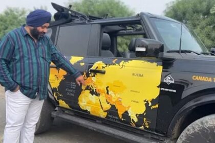 Canada to India News: कनाडा से कार चलाकर भारत पहुंचा शख्स, अटारी बार्डर पर स्वागत