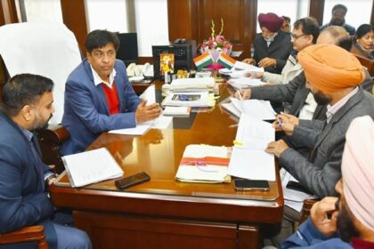 Punjab News: जल सप्लाई और सेनिटेशन विभाग के कामों की प्रगति का मंत्री जिम्पा ने लिया जायज़ा