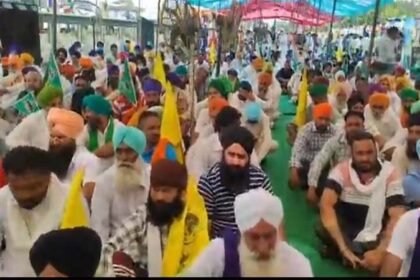 जालंधर हुआ जाम: किसानों ने नेशनल हाईवे पर लगाया टैंट, धरना प्रदर्शन से नेशनल हाईवे पर लगा लंबा जाम, रेलवे ट्रेक पर भी देंगे धरना