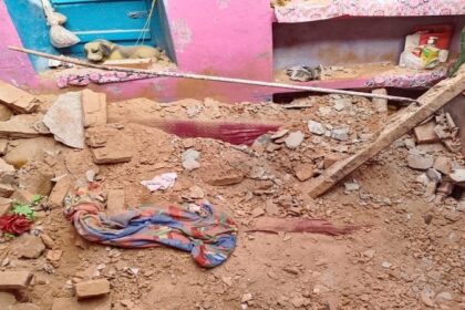 Accident News: बड़ा हादसा, रेलवे कालोनी में मकान की छत गिरने से 5 लोगों की मौत