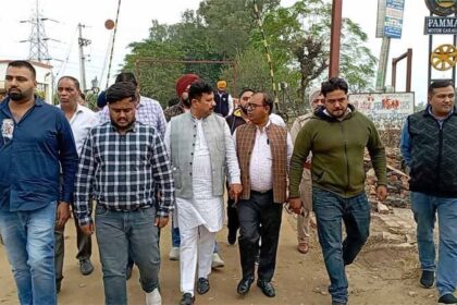 Jalandhar News: विधायक रमन अरोड़ा ने निर्माणाधीन सड़क का किया निरीक्षण, बोले- क्वालिटी खराब हुई तो ठेकेदार और अफसर की खैर नहीं