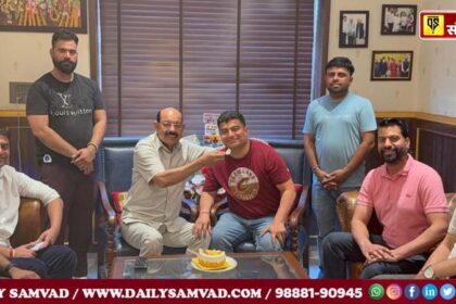 Cabinet Minister's PA Kuldeep Gagan's birthday celebrated