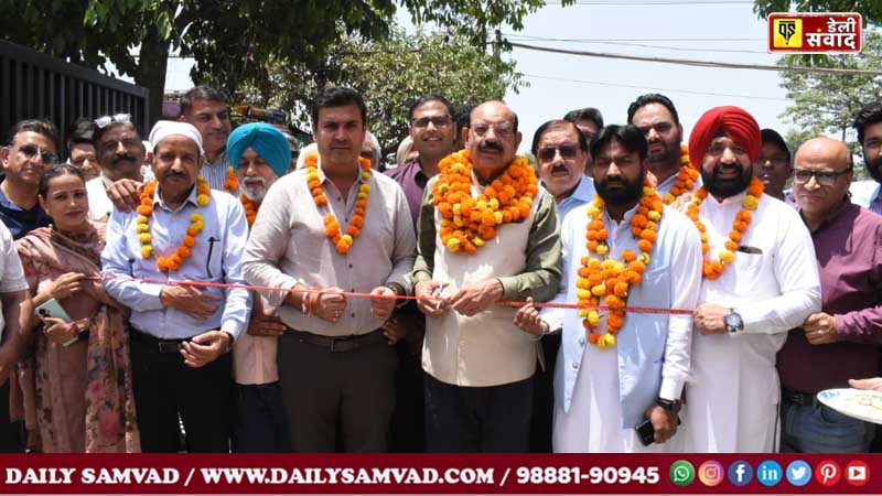 Mohinder Bhagat Inaugurates Fire Station in Jalandhar Built at a Cost of Crores