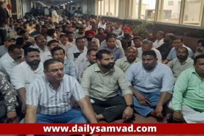Jalandhar News: जालंधर नगर निगम के मुलाजिमों ने ठप किया काम, धरना प्रदर्शन, जाने वजह