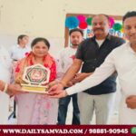 Organizing felicitation ceremony to honour 10th class girl students