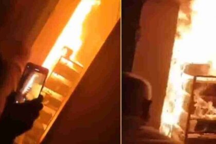 Fire In PGI: चंडीगढ़ PGI में एक बार फिर लगी आग, मौके पर पहुंची फायर ब्रिगेड