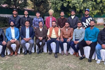 Punjab News: खेल मंत्री मीत हेयर द्वारा भारतीय हॉकी टीम के खिलाडिय़ों को किया गया सम्मानित