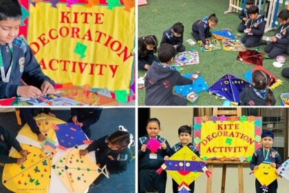 Innocent Hearts: इनोसेंट हार्ट्स के बच्चों ने 'काइट डेकोरेशन' तथा 'फन विद कलर्स' एक्टिविटीज़ में दिखाई अपनी प्रतिभा
