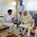 गृहमंत्री अमित शाह से मिले सिद्धू मूसेवाला के पिता, कहा- दोषियों को सख्त सजा मिले, चुनाव लड़ने की चर्चाओं पर कही बड़ी बात