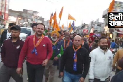 जालंधर सेंट्रल हलका: भाजयुमो नेता आकाश गुप्ता अकाली दल में शामिल, भाजपा को करारा झटका, रामामंडी में अकाली प्रत्याशी चन्दन ग्रेवाल के लिए किया रोड शो, भारी समर्थन