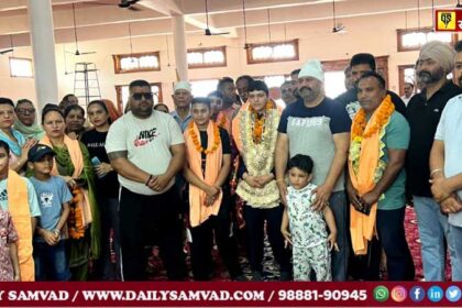 खेलो इंडिया यूथ में राष्ट्रीय स्तर पर ब्राउंस मेडल जीतने वाली जालंधर की बेटी पर हमें नाज है - सुशील रिंकू