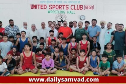 Sports News: सांसद सुशील रिंकू ने यूनाइटेड स्पोर्ट्स क्लब के 17 विद्यार्थियों को खेड़ा वतन पंजाब दीयां में बेहतरीन प्रदर्शन के लिए किया सम्मानित