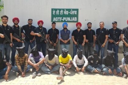 Punjab News: पंजाब AGTF की बड़ी कार्रवाई, गैंगस्टर राजू गैंग के 11 आरोपी गिरफ्तार