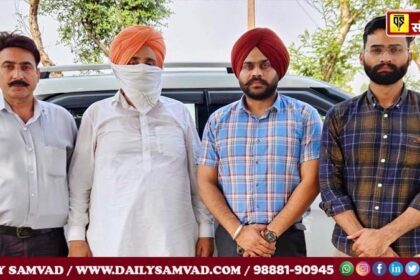 Vigilance Bureau caught a law officer red handed while taking a bribe