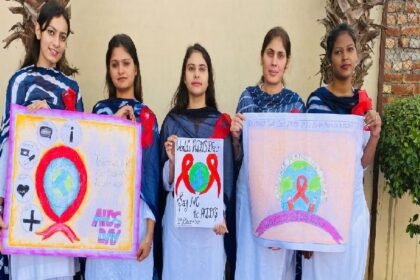 World AIDS Day: इनोसेंट हार्ट्स कॉलेज ऑफ़ एजुकेशन में मनाया विश्व एड्स दिवस