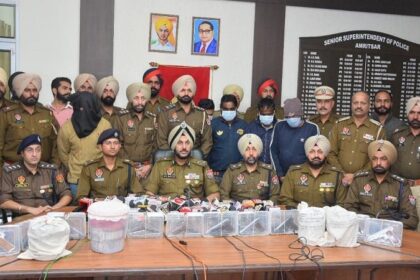 Punjab News: पुलिस द्वारा नशा तस्करी के रैकेट का पर्दाफाश; 3 किलो हेरोइन, 9 लाख रुपए ड्रग मनी समेत चार व्यक्ति गिरफ़्तार