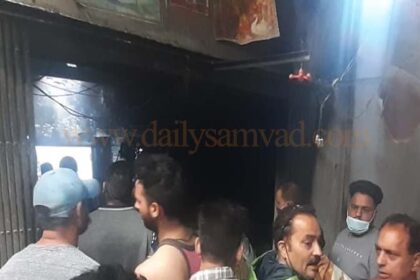 जालंधर के बस्ती दानिशमंदा की फुटबाल फैक्ट्री में लगी भीषण आग, लाखों का सामान हुआ राख