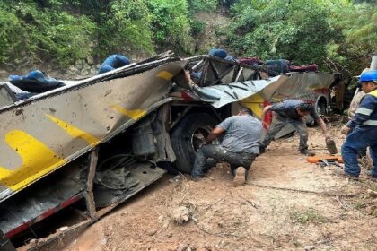 Bus Accident News: यात्रियों से भरी बस गहरी खाई में गिरी, 27 लोगों की मौत, 21 घायल