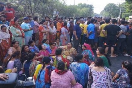 जालंधर में भयानक हादसा, मौके पर ही एक महिला की मौत, गुस्साए लोगों ने जाम कर दिया रोड