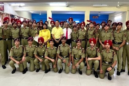 Punjab News: अमन अरोड़ा की तरफ से महाराजा रणजीत सिंह प्रैपरेटरी इंस्टीट्यूट के कैडिटों को मंत्र ,'सफलता के लिए हौसले बुलंद रखो'