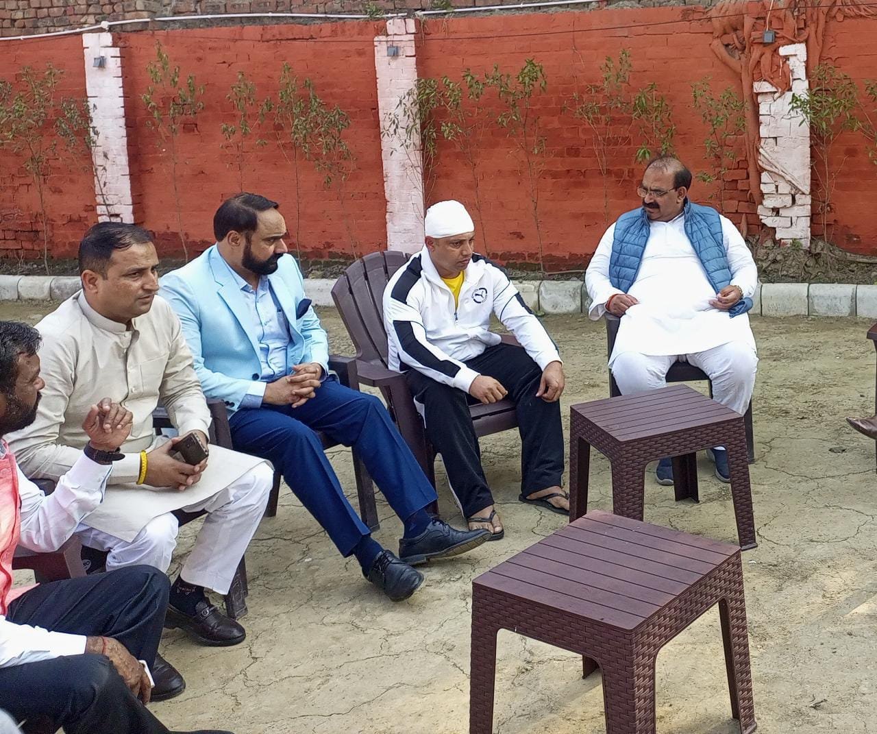 Ajnala Clash: अश्वनी शर्मा ने अजनाला में हुई घटना में घायल एसपी जुगराज सिंह का पूछा कुशल-क्षेम