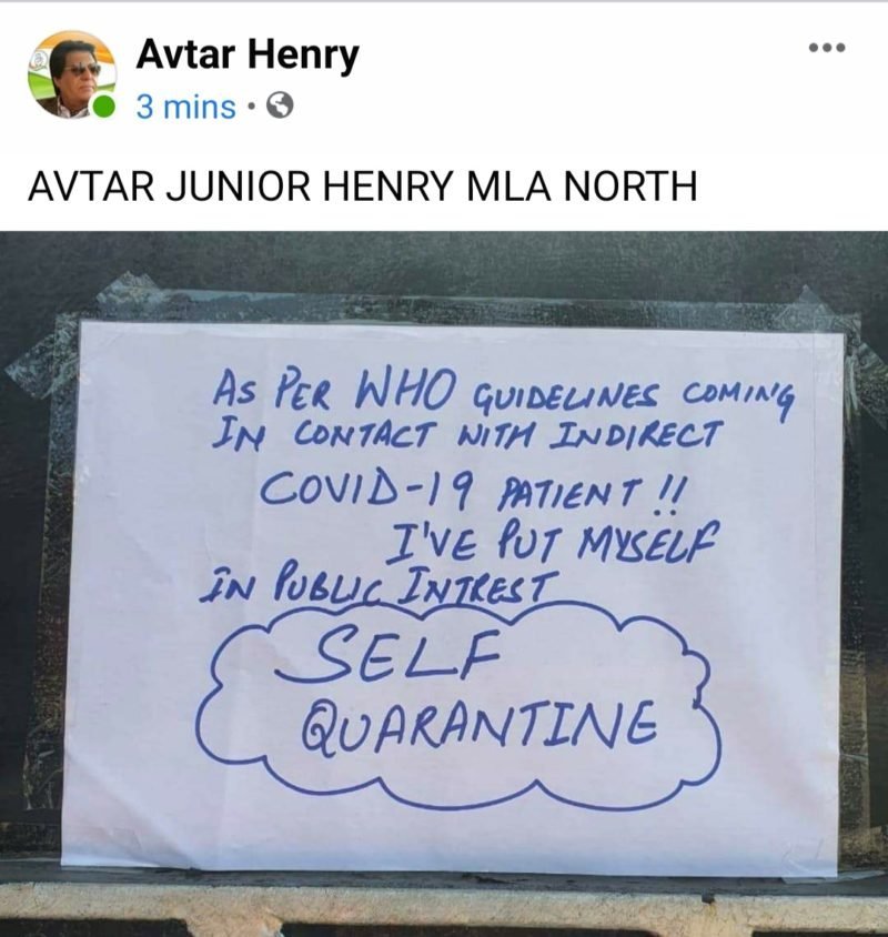 पंजाब में कोरोना : पूर्व मंत्री समेत जालंधर के विधायक और कई कौंसलर हुए होम कोरनटाइन, जाने वजह