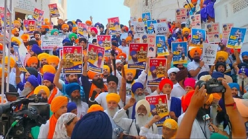 Operation Blue Star: ऑपरेशन ब्लू स्टार बरसी पर श्री हरमंदिर साहिब में लगे खालिस्तान के नारे, ज्ञानी हरप्रीत ने संगत से की ये अपील