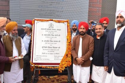 पंजाब के मुख्यमंत्री ने संगरूर के लिए 1050 करोड़ रुपए के विकास प्रोजेक्टों का नींव पत्थर रखा