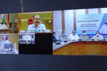 मुख्यमंत्री कैप्टन अमरिंदर सिंह ने CMC लुधियाना में 50 बेड वाले बच्चों के कोविड केयर वार्ड का किया वर्चुअल उद्घाटन