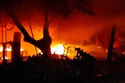 Punjab News: पंजाब में हुआ सिलेंडर ब्लास्ट, 8 दुकानें जलकर राख, 2 लोग झुलसे