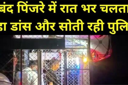 अमरीजादों की करतूत: पिंजरे में बंद कर डांसरों को नचवाया, लॉकडाउन में रातभर चला अश्लील डांस