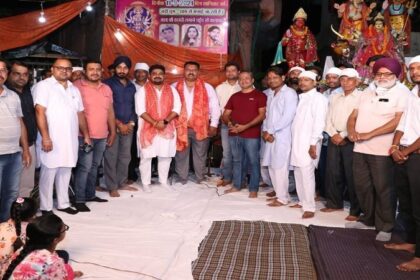 मां भगवती की चौकी तोबड़ी मोहल्ला में धूमधाम से मनाया, पार्षद दीपक शारदा ने लगाई हाजिरी
