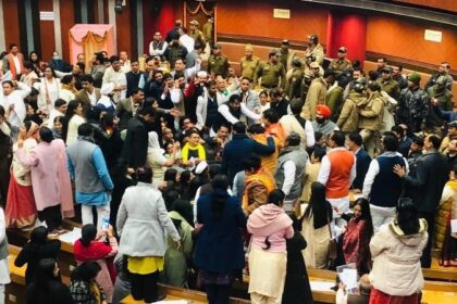 Mayor Election: मेयर चुनाव के दौरान जबरदस्त हंगामा, BJP-AAP पार्षदों के बीच धक्का-मुक्की