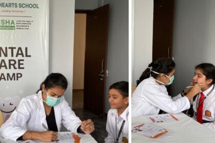 Jalandhar News: इनोसेंट हार्ट्स स्कूल में डेंटल चेकअप कैंप में हुई बच्चों के दांतों की जांच