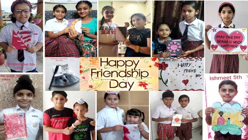 फ्रेंडशिप डे पर विद्यार्थियों को बताया किताबें भी हमारी सबसे अच्छी दोस्त होती है