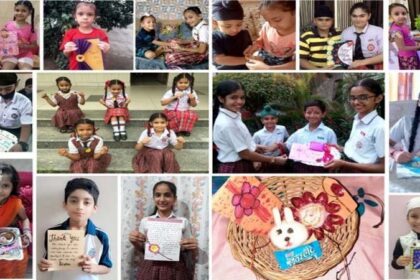 डिप्स की छात्राओं ने बनाया रक्षाबंधन, भाईयों के प्रति व्यक्त किया अपना प्रेम