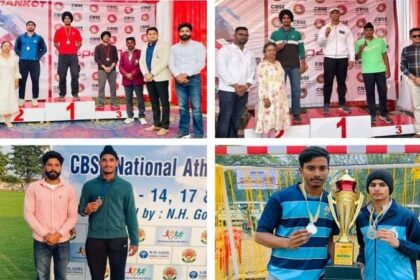 DIPS News: डिप्स के छात्रों ने पढ़ाई के साथ खेलों में भी नाम किया रोशन