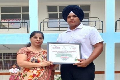 DIPS: डिप्स के छात्र मनराज ने राष्ट्रीय स्तर का जूनियर ओपन गोल्फ टूर्नामेंट जीता