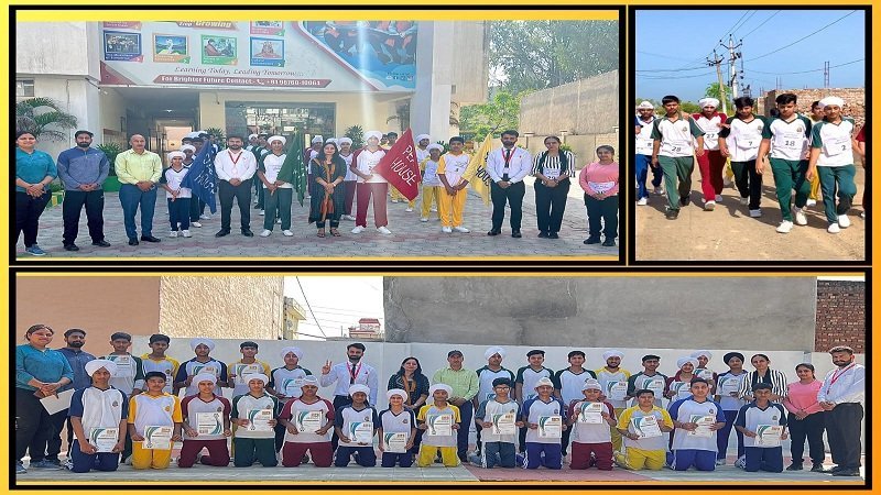 DIPS News: डिप्स स्कूल उग्गी ने 'फिट इंडिया' अभियान के तहत वॉकथॉन का आयोजन किया