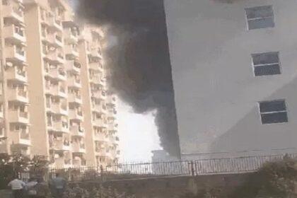 Fire In School: शहर के इस प्राइवेट स्कूल में लगी भीषण आग, मची अफरा-तफरी