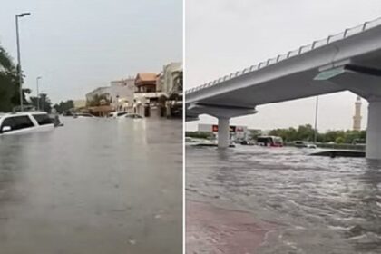 Dubai Heavy Rainfall: भारी बारिश और तूफान के कारण दुबई की सड़कों पर भरा पानी, हवाई सेवाएं प्रभावित, अलर्ट जारी