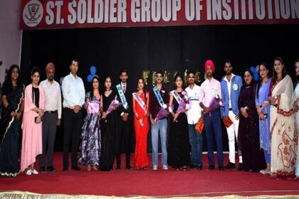 St. Soldier News: सेंट सोल्जर में अंकुश मिस्टर और कोमल मिस फ्रेशर