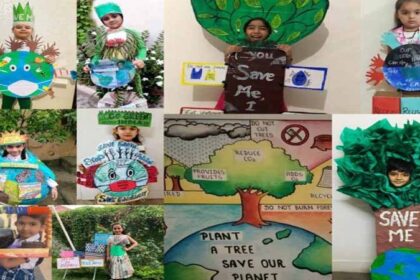 इनोसैंट हाट्र्स में ‘अर्थ डे’ के अवसर पर बच्चों ने आनलाइन गतिविधियों द्वारा दिए संदेश