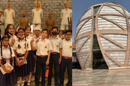 इनोसेंट हाट्र्स के हेरीटेज क्लब के छात्रों ने किया ‘जंग-ए-आजादी’ मैमोरियल का शैक्षणिक भ्रमण