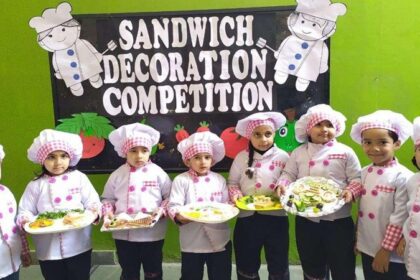 इनोसैंट हाट्र्स के लिटिल शेफ्स ने सैंडविच डैकोरेशन में दिखाई अपनी प्रतिभा