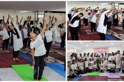 इनोसेंट हाट्र्स ग्रुप ने गेॅट फिट डोंट क्विट की टैगलाइन के साथ मनाया अंतर्राष्ट्रीय योग दिवस
