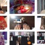 इनोसैंट हाट्र्स ग्रुप ऑफ इंस्टीटयूशंस में छात्राओं ने मनाया आनलाइन करवा चौथ