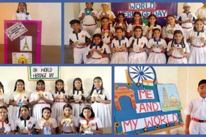 इनोसैंट हाट्र्स में हेरीटेज क्लब के विद्यार्थियों ने देश की धरोहर का सम्मान करने की ली शपथ